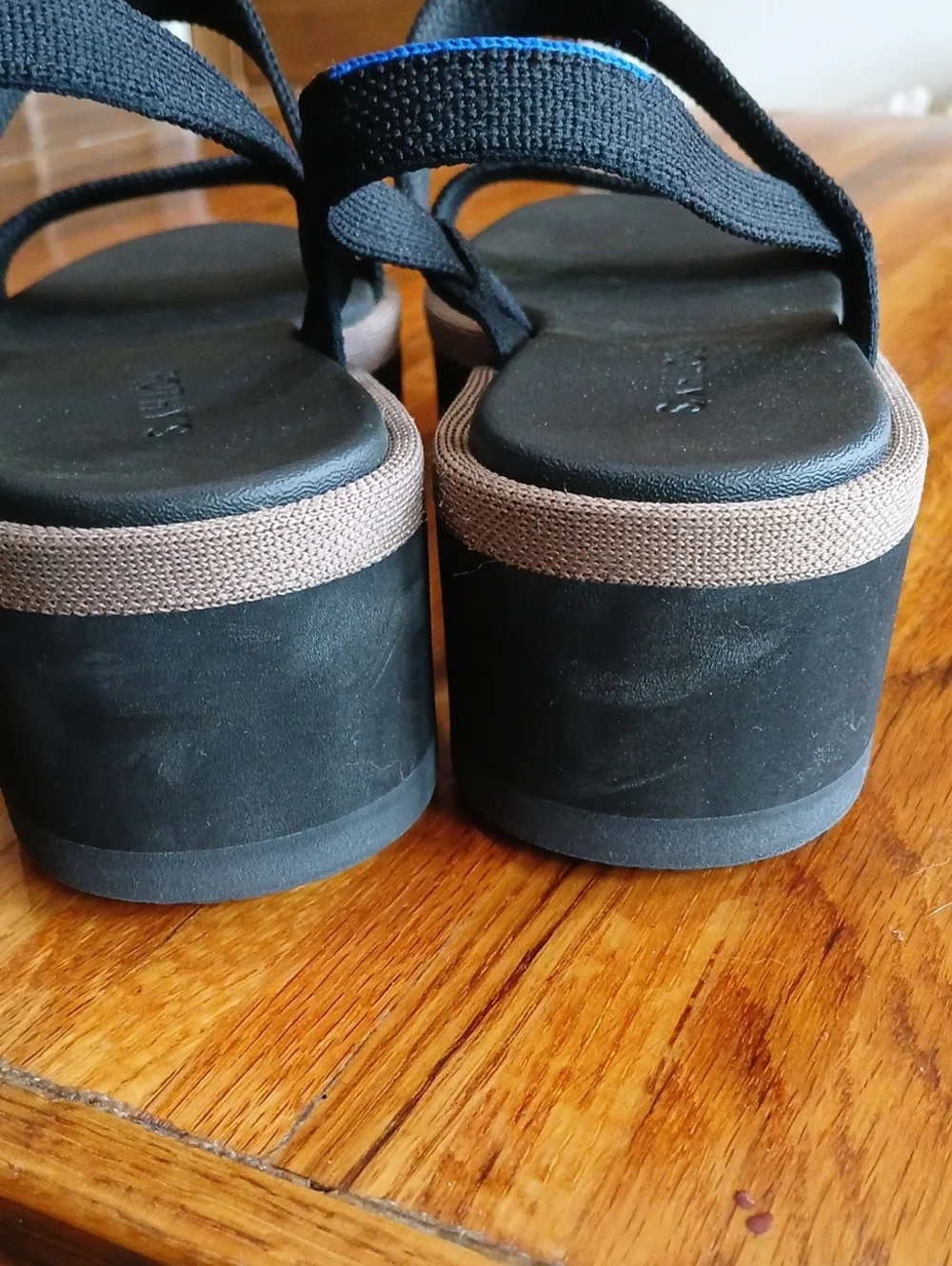 Rothy's The Lightweight Wedge Platform Sandal - 8.5
